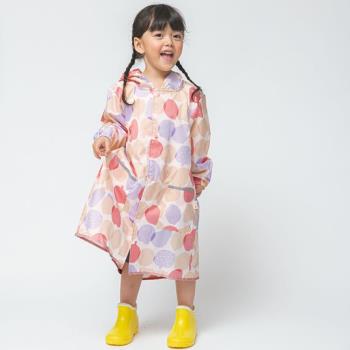 日本Wpc. 水果王國M 空氣感兒童雨衣/防水外套 附收納袋(95-120cm)