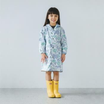 日本Wpc. 動物奇緣M 空氣感兒童雨衣/超輕量防水風衣 附收納袋(95-120cm)