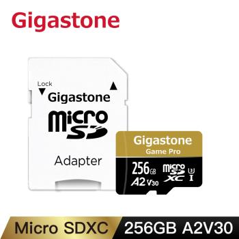 Gigastone 256GB micro SDXC UHS-Ⅰ U3 記憶卡(256G A2V30 高速記憶卡)