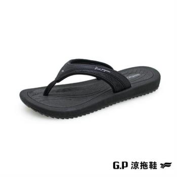 G.P 女款輕量果凍夾腳拖鞋G2234W-黑色(SIZE:36-40 共二色)  GP            