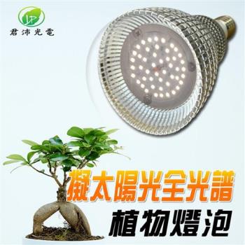 君沛 植物燈 15瓦 全光譜燈泡 E27植物燈泡 多肉植物燈 觀葉植物燈 塊根植物燈