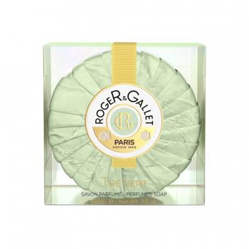 【Roger &amp; Gallet 】經典花園系列 綠茶香氛香水皂(水晶盒) 100g
