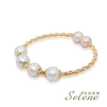 【Selene】華麗時尚設計珍珠手鍊(限量設計款)