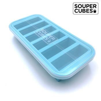 【Souper Cubes】多功能食品級矽膠保鮮盒(6格)(美國FDA食品級 獨家專利設計)