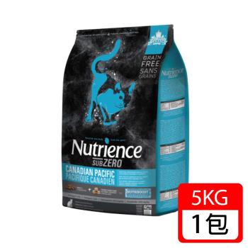 紐崔斯-SUBZERO黑鑽頂級無穀貓糧+營養凍乾5kg(七種魚)