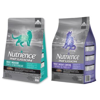 Nutrience 紐崔斯-INFUSION天然糧5kg(室內貓/高齡體控貓配方)
