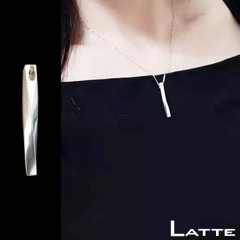 LATTE 旋 925純銀墬飾項鍊(MIT)