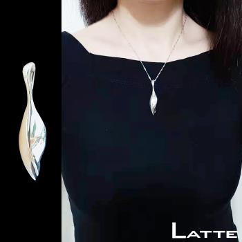 LATTE 暗香 925純銀墬飾項鍊(MIT)