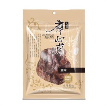 【大溪廖心蘭豆干】非基改豆干-滷味(110g/包)