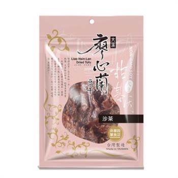 【大溪廖心蘭豆干】非基改豆干-沙茶(110g/包)