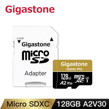 Gigastone 128GB micro SDXC UHS-Ⅰ U3 記憶卡(128G A2V30 高速記憶卡)