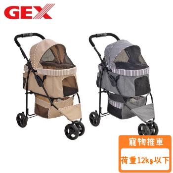 日本GEX寵物推車-愛犬推車三輪穩定型