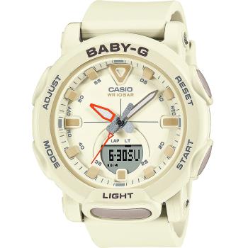 CASIO 卡西歐 BABY-G BGA-310系列 Outdoor 棉花米色手錶 (BGA-310-7A)