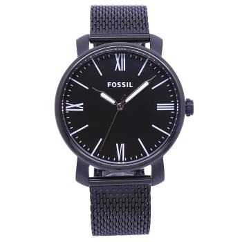 FOSSIL 美國最受歡迎頂尖潮流時尚米蘭個性腕錶-黑-BQ2369