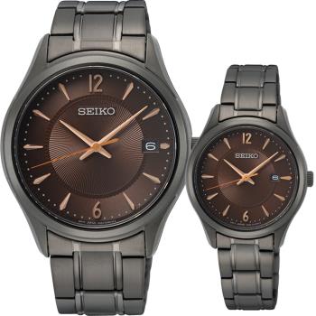 SEIKO 精工 CS 台灣限量款 城市情侶手錶 對錶 (SUR519P1+SUR521P1 / 6N52-00D0U+6N22-00N0U)