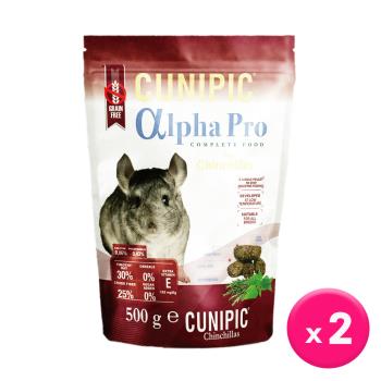 西班牙CUNIPIC-頂級專業照護系列-無穀龍貓飼料500g x2包
