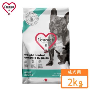 1stChoice 瑪丁-【單入】低過敏迷你型成犬減重配方2kg/4.4lb（雞肉+燕麥+糙米）(下標數量2+贈神仙磚)