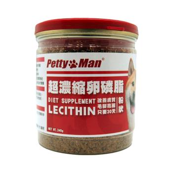PettyMan-PTM犬用超濃縮卵磷脂240g(毛髮養護/安定情緒/營養補充)