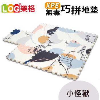 【LOG 樂格】XPE環保無毒巧拼地墊 X10片組-小怪獸 (每片30X30cm)