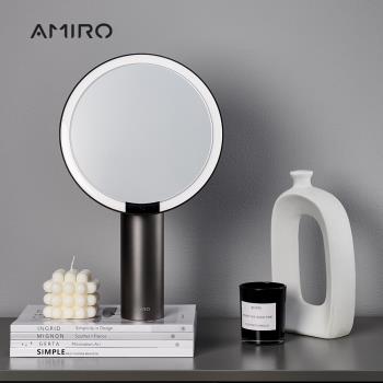 全新第三代AMIRO Oath 自動感光 LED化妝鏡(國際精裝彩盒版) 情人節禮物 美妝鏡 桌鏡 補光鏡 環狀燈鏡 led鏡