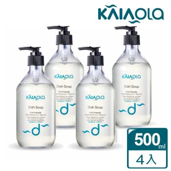 【耕樂 KaiaOla】草本柑橘洗碗精-四件組(500mL×4瓶)