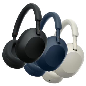 送耳機架+帆布袋 SONY WH-1000XM5 HD無線降噪耳罩式耳機 3色 可選