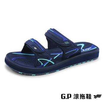 G.P 女款高彈性舒適雙帶拖鞋G2259W-藍色(SIZE:35-39 共三色)  GP