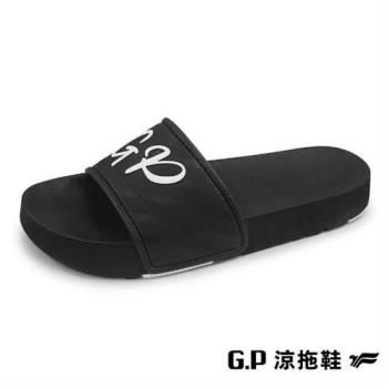 G.P 女款Be Better運動休閒舒適拖鞋G2284W-黑色(SIZE:XS-M 共四色) GP            