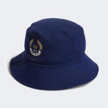 ADIDAS OR 帽子 漁夫帽 雙面 休閒 電繡 白 藍【運動世界】HK0125