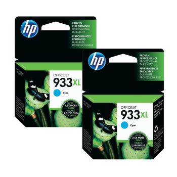 HP 933XL(CN054AA) 藍色2入 高容量 原廠墨水匣 適用HP 6600/6700/6100/7110/7510