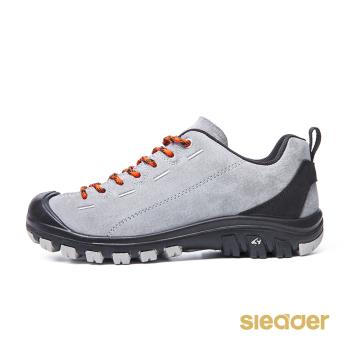 【sleader】防滑耐磨登山戶外休閒女鞋-S2041(灰)