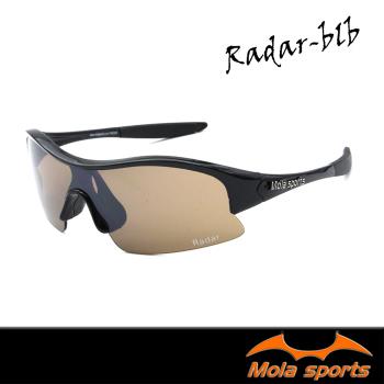 MOLA摩拉運動太陽眼鏡 UV400 超輕量 小臉至中 自行車高爾夫跑步 Radar-blb