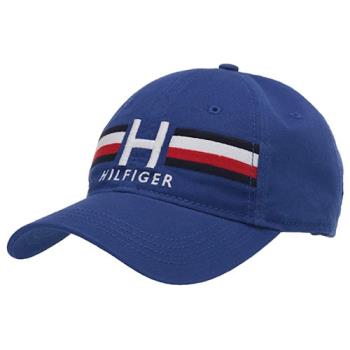 Tommy Hilfiger 2022男時尚標誌IRA款鈷藍色棒球帽