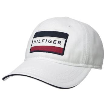 Tommy Hilfiger 2022男時尚標誌COLE款白色棒球帽