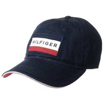 Tommy Hilfiger 2022男時尚標誌COLE款寶藍色棒球帽