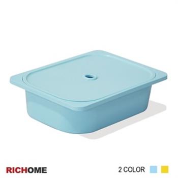 【RICHOME】凱特3810收納盒附蓋-(2入一組)