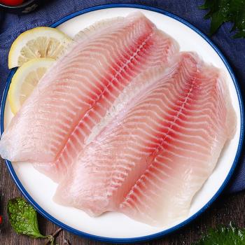 悅生活—鮮市集 海養鯛魚腹排5片裝 450g±5/包  2包組