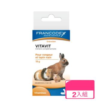 FRANCODEX | 法國法典 - 小動物每日腸道酵素-粉 10g/瓶 x (二入組) (效期:2024/03)