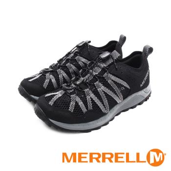 MERRELL(女)WILDWOOD AEROSPORT 水陸兩棲運動鞋 女鞋-黑灰