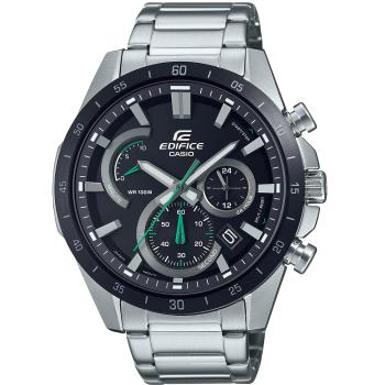 CASIO 卡西歐 EDIFICE 粗曠動感計時碼錶手錶 (EFR-573DB-1AV)