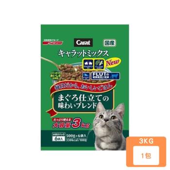 日本日清-CARAT克拉 綜合貓糧3kg