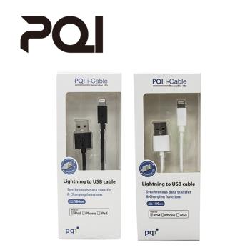 PQI i-Cable Lightning 180cm (MFI認證 全向式USB傳輸充電線)