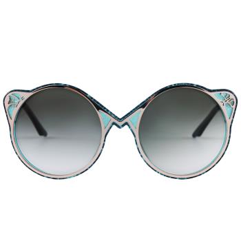 Miro Piazza 時尚藝術太陽眼鏡-自我系列-W.I.N.S.O.M.E-漸進綠-100% 阻隔紫外線 UVA 及 UVB