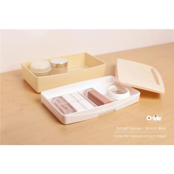 O-LIFE 三層置物收納盒 (珠寶盒 小物收藏 桌面收納)