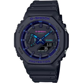CASIO G-SHOCK 虛擬藍境八角造型計時錶/GA-2100VB-1A
