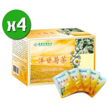【長庚生技】洋甘菊茶x4盒(25包/盒)