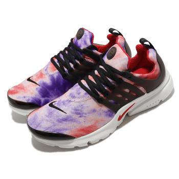 Nike 休閒鞋 Air Presto Tie-Dye 紅 紫 渲染 男鞋 女鞋 魚骨鞋 襪套式 CT3550-501 [ACS 跨運動]