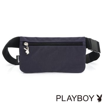 PLAYBOY -  腰包 尼龍系列 - 紫色