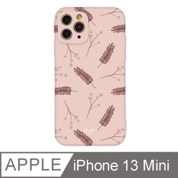 iPhone 13 Mini 5.4吋 Mandie優雅日常系列全包抗污iPhone手機殼 粉色之夢