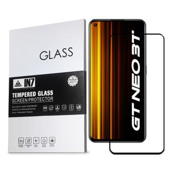 IN7 realme GT Neo 3T (6.6吋)高清 高透光2.5D滿版9H鋼化玻璃保護貼 疏油疏水 鋼化膜